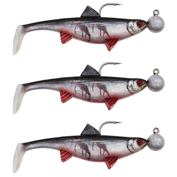 Senshu Real Fin Shad 12 Ready2Catch 12cm 25g 3er Bloody Baitfish
