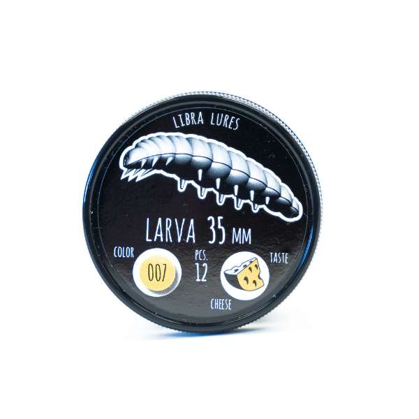 Libra Lures Larve 3,5cm 15er Set