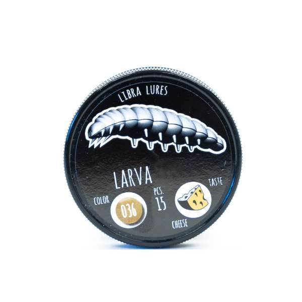 Libra Lures Larve 3,5cm 15er Set