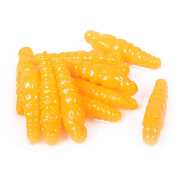 Libra Lures Largo Slim Larve 3,4cm 12er Set Dark Yellow