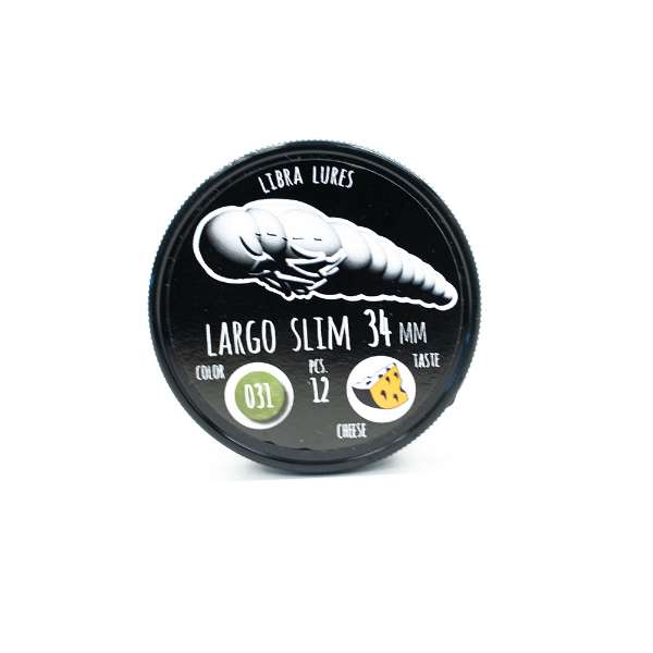 Libra Lures Largo Slim Larve 3,4cm 12er Set