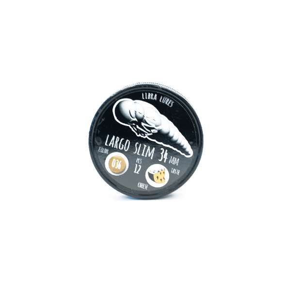 Libra Lures Largo Slim Larve 3,4cm 12er Set