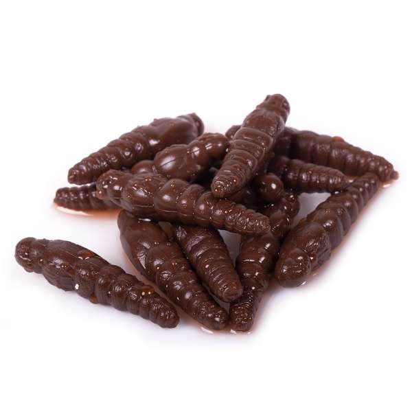 Libra Lures Largo Slim Larve 3,4cm 12er Set Brown