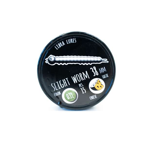 Libra Lures Slight Worm Silberperle 3,8cm 15er