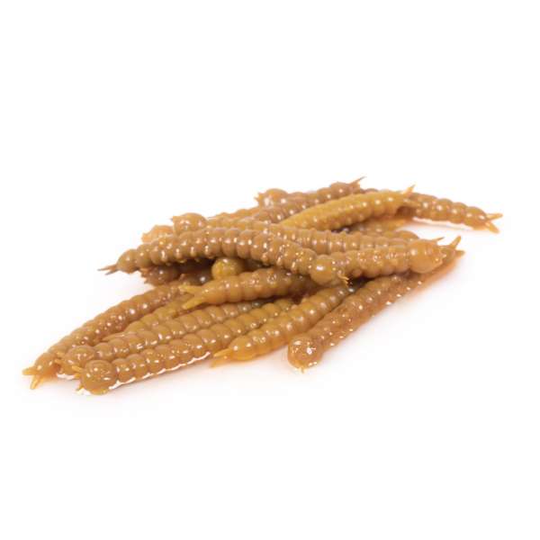 Libra Lures Slight Worm Silberperle 3,8cm 15er Coffee Milk