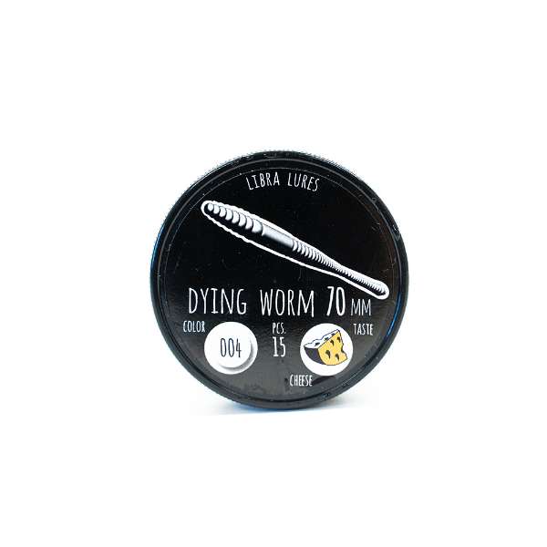 Libra Lures Dying Worm 7 cm | 15 Stk