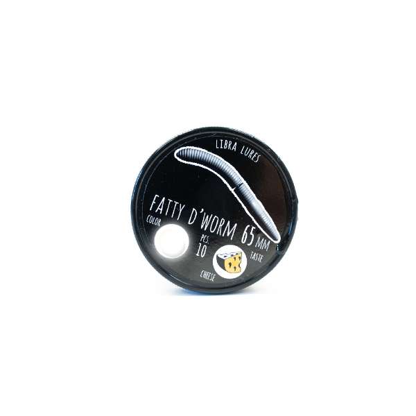 Libra Lures Fatty D'Worm 6,5 cm | 10 Stück