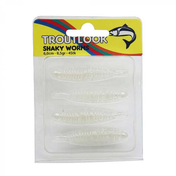 Troutlook Shaky Worms 6,0 cm