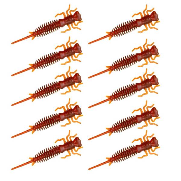 Senshu Nymph Crawler 4cm, 10 Stk Motoroil Red FLK