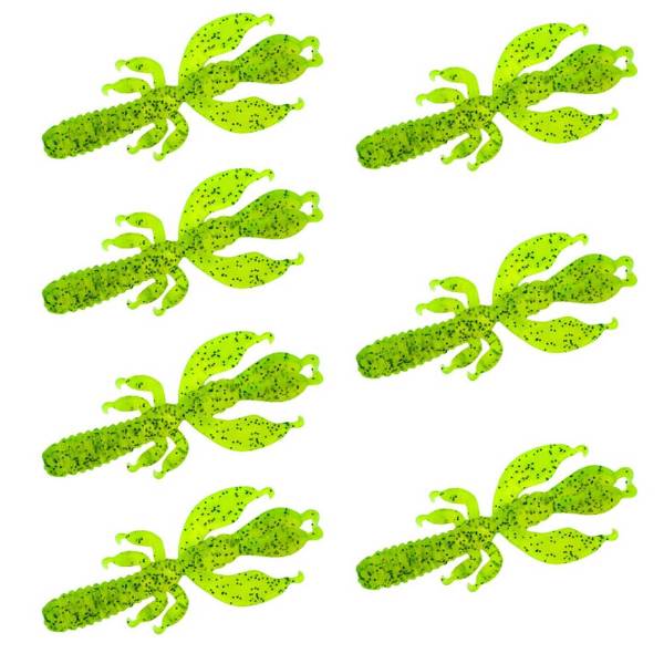 Senshu Flapping Craw 6.5cm, 2.75g, 7 Stk Chartreuse