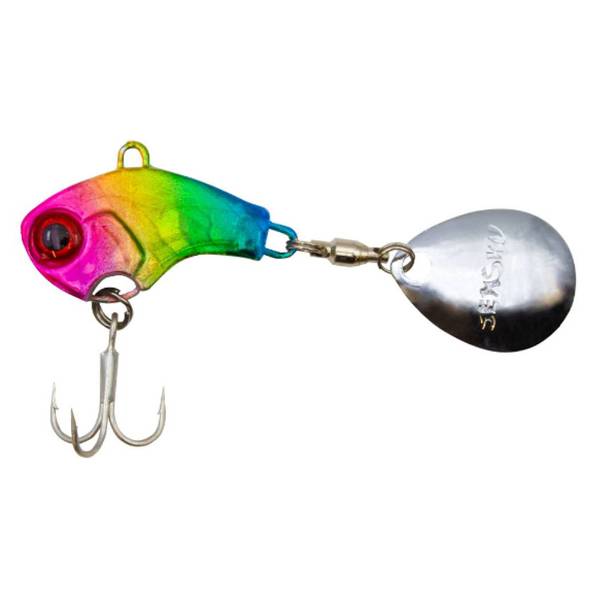 Senshu Tetracup Jig Spinner 65mm 10g Blau Gelb Pink Yellow Blue