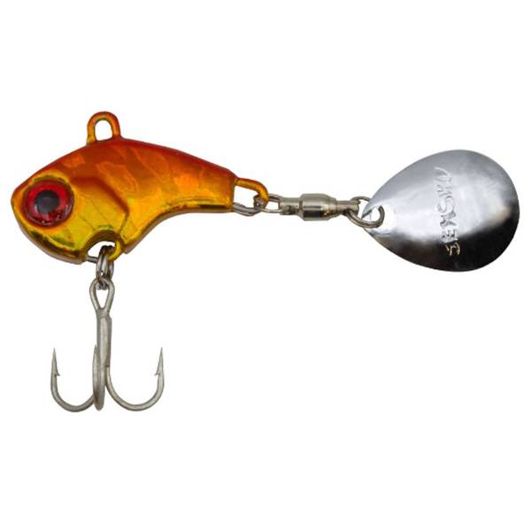 Senshu Tetracup Jig Spinner 65mm 21g Orange Gold