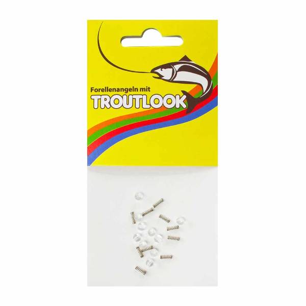 Troutlook Tremarella Glasperlen mit Federn