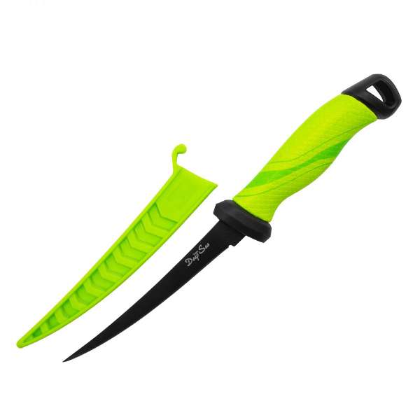 Team Deep Sea Soft Grip Filetiermesser EX-Flex 20cm 15cm