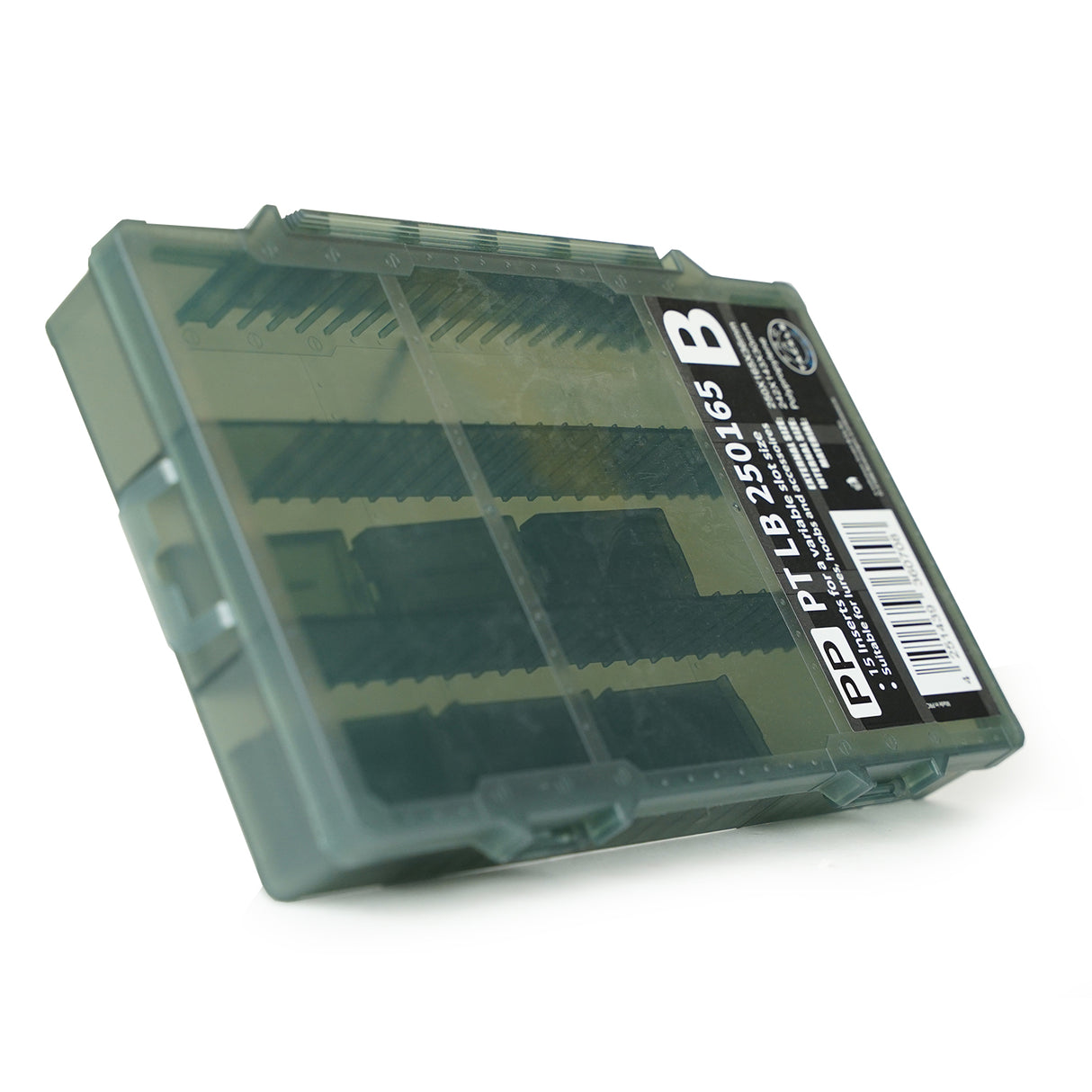 Eurocatch Pro-Tackle LureBox 25G Teilbar grau 25x16x3,6cm