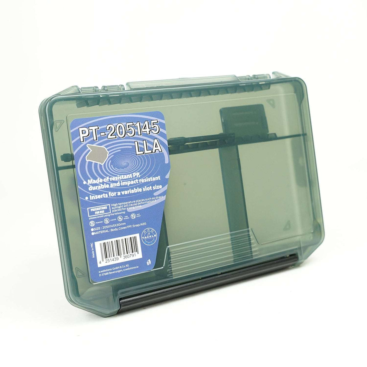Eurocatch Pro-Tackle LureBox 20G Teilbar grau 20x15x3cm
