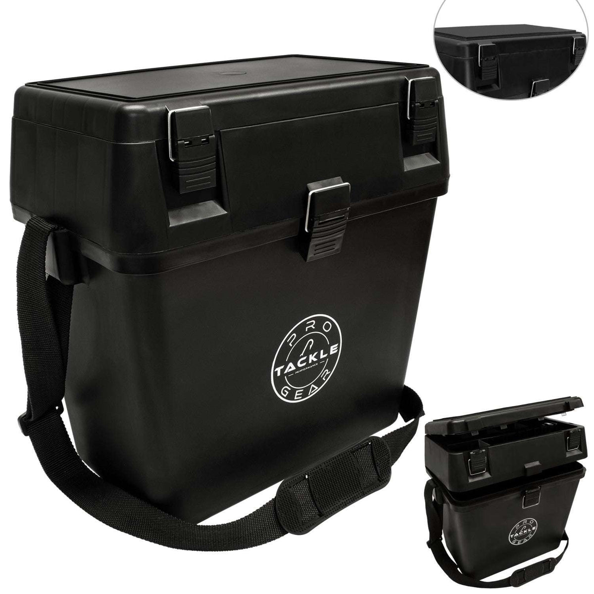 Eurocatch Pro Tackle Allround-Angelkoffer – Sitzkoffer
