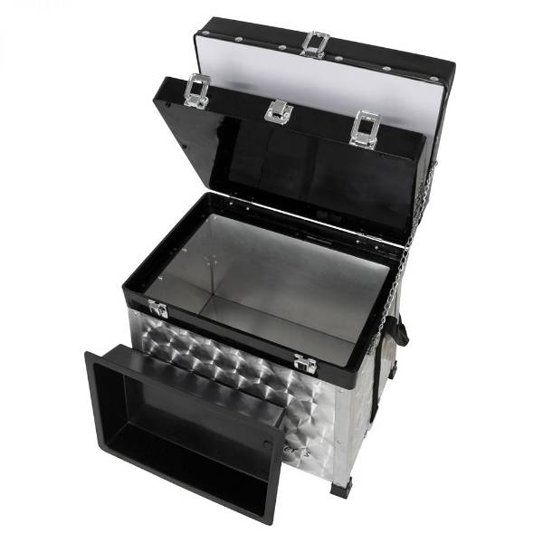 Roy Fishers Sitzkiepe 2 Schubladen