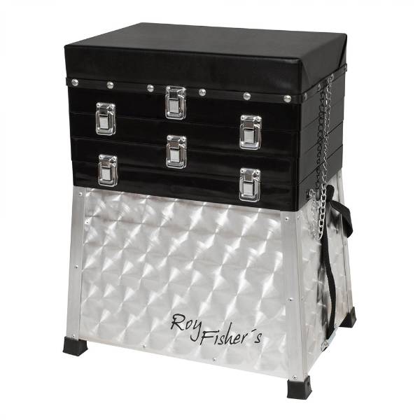 Roy Fishers Sitzkiepe 4 Schubladen