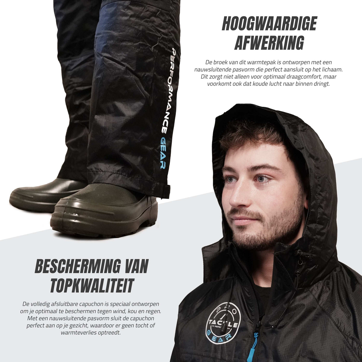 Pro Tackle Performance Thermoanzug – 2-teilig & Wasserdicht