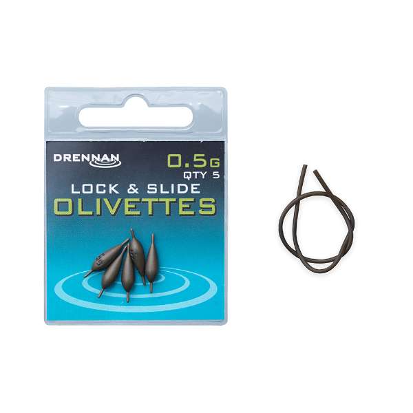 Drennan Olivettes Lock & Slide Blei 0.50g