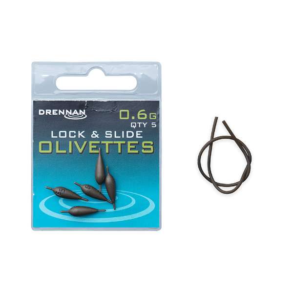 Drennan Olivettes Lock & Slide Blei 0.60g