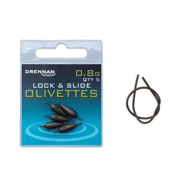 Drennan Olivettes Lock & Slide Blei 0.80g