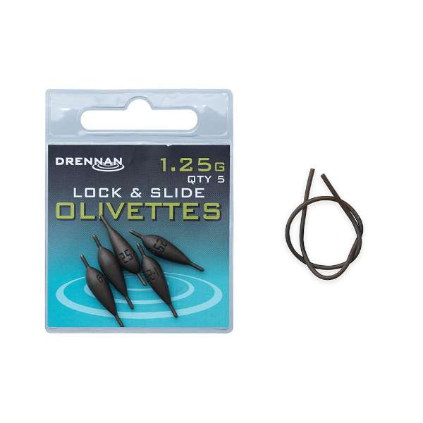 Drennan Olivettes Lock & Slide Blei 1.25g