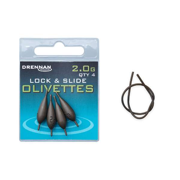 Drennan Olivettes Lock & Slide Blei 2.00g
