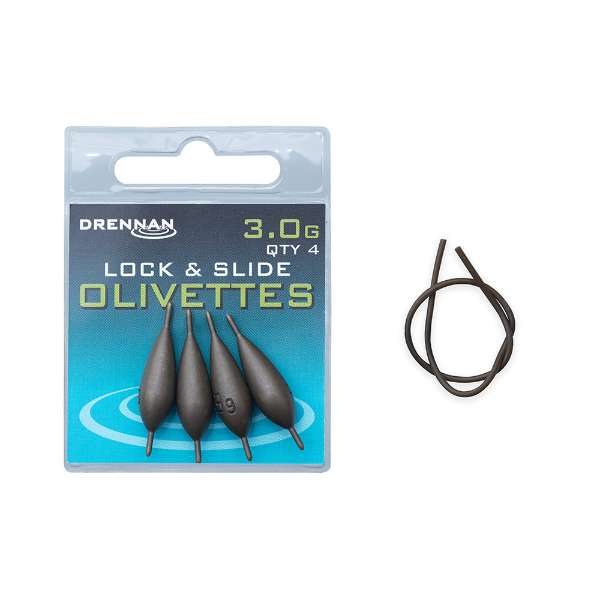 Drennan Olivettes Lock & Slide Blei 3.00g