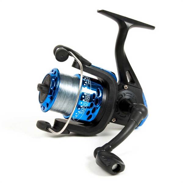 X2 Rapid 3000 Spinnrolle Frontbremse inkl. Schnur