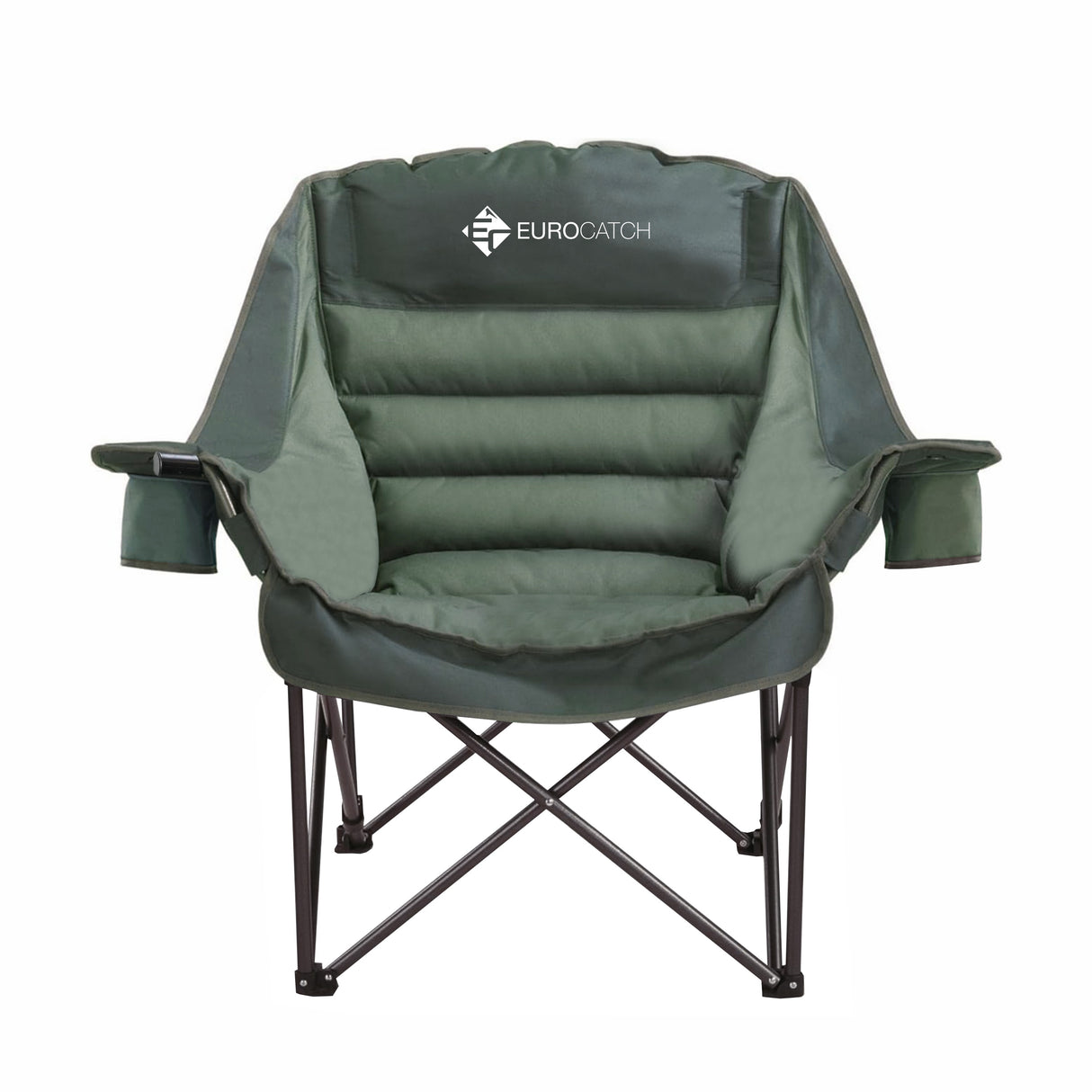 Eurocatch Comfy Club Chair XXL - Klappbar mit 2 Getränkehaltern
