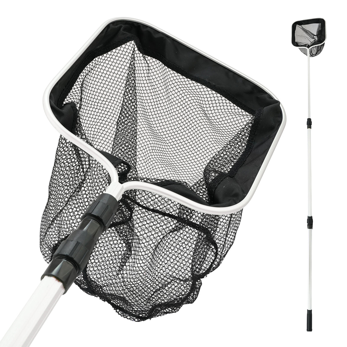 Eurocatch Teichnetz 2,10 m – 30x30x30 cm