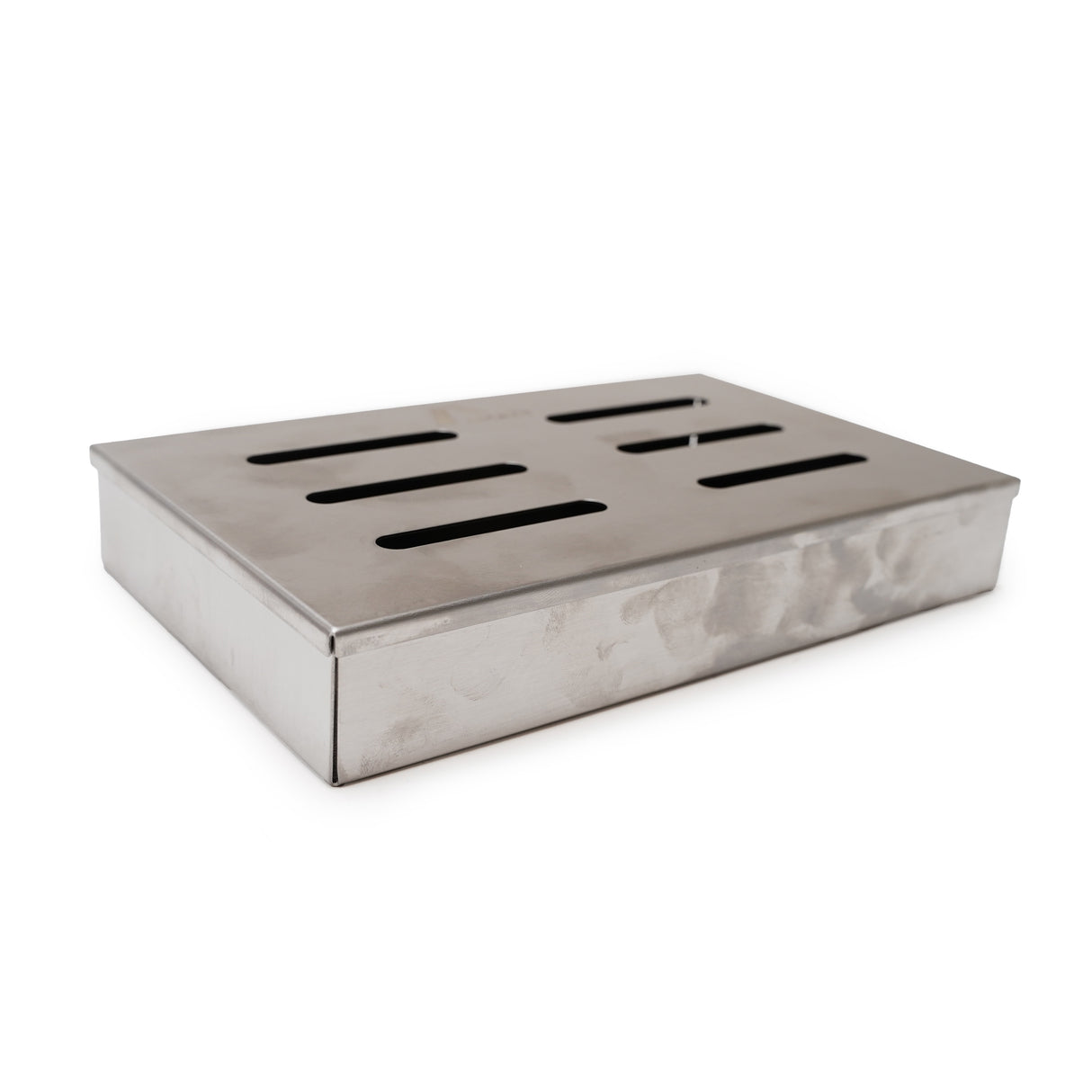 Eurocatch Räucherbox Edelstahl 21x13x3,5 cm