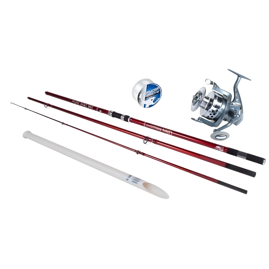 X2 Strand-Angelset Pro 1-Rute 4,20 m – Surfcasting-Komplettset