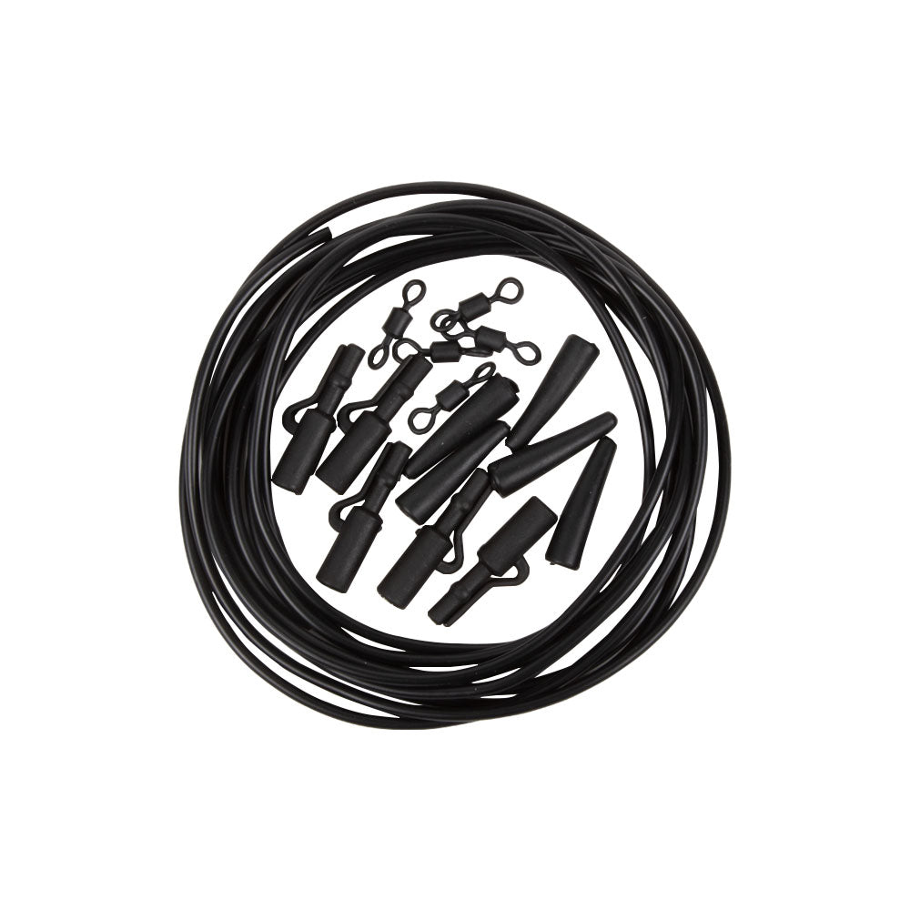 Faith Leadclip Action Pack Grün – 5 Sets Bleisystem für Karpfen