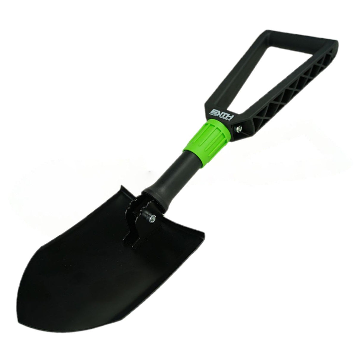 Faith Nachtangelausrüstung Komplettset mit Lampen Messer Erste Hilfe und Klappspaten