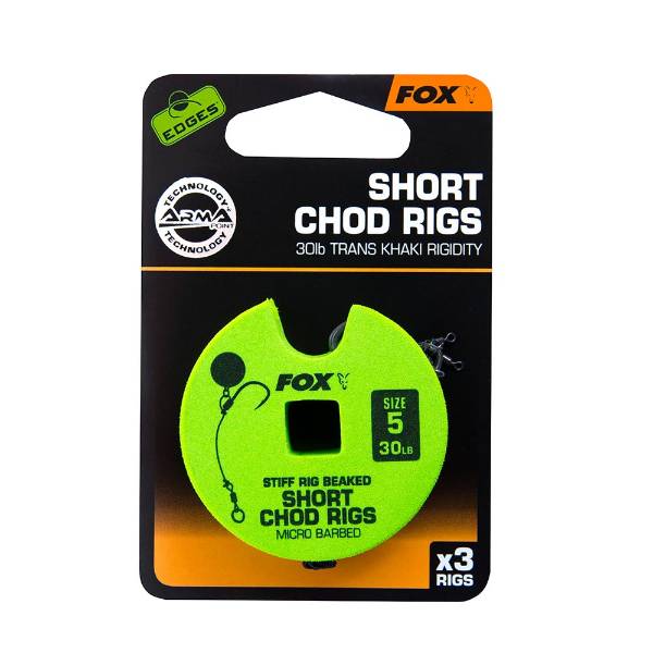 Fox Edges Arma Point Stiff Rig Chod Rigs Short