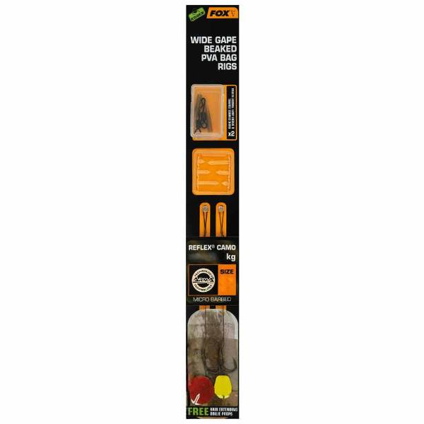 Fox Edges Wide Gape PVA Ready Rig Gr. 4