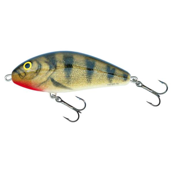 Salmo Fatso Sinking Jerkbait 10cm Emerald Perch