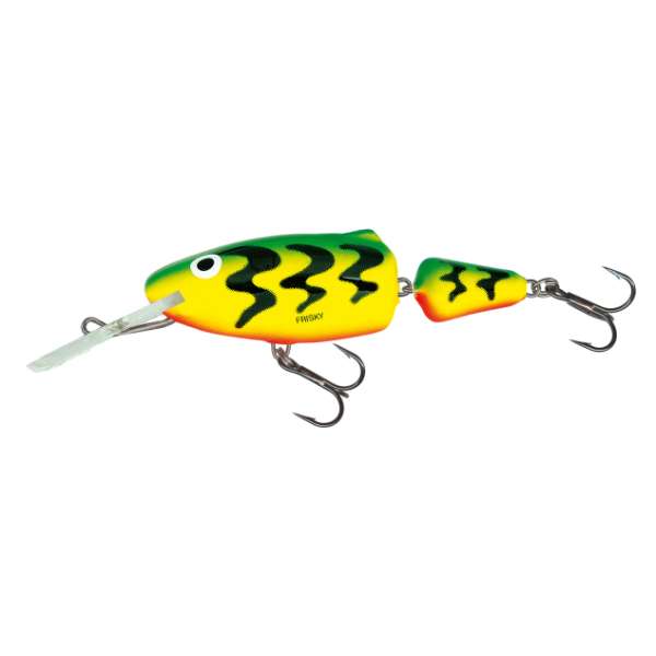 Salmo Frisky Deep Runner | 7cm Wobbler Green Tiger