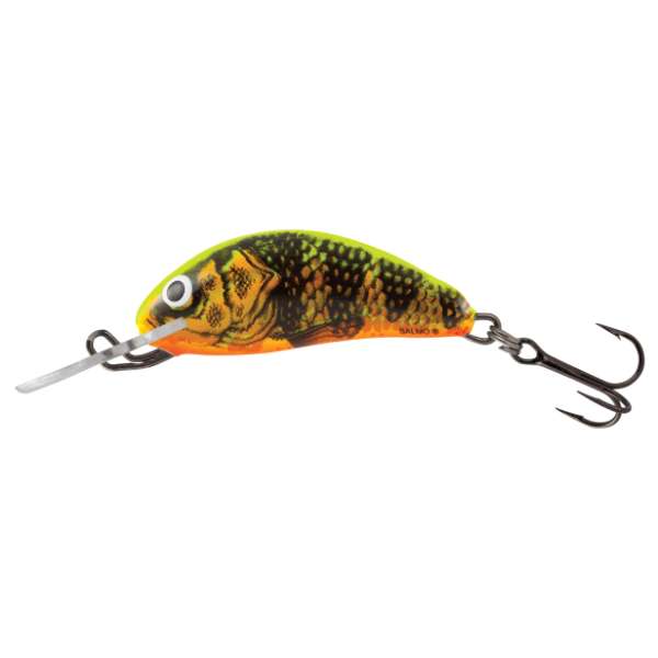 Salmo Hornet Floating | Wobbler Gold Fluo Perch - 3.5cm