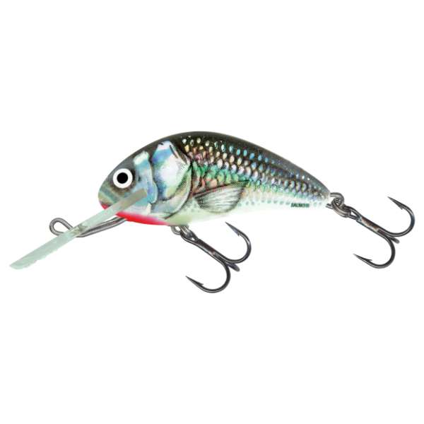 Salmo Hornet Sinking Wobbler 6cm Holo Grey Shiner