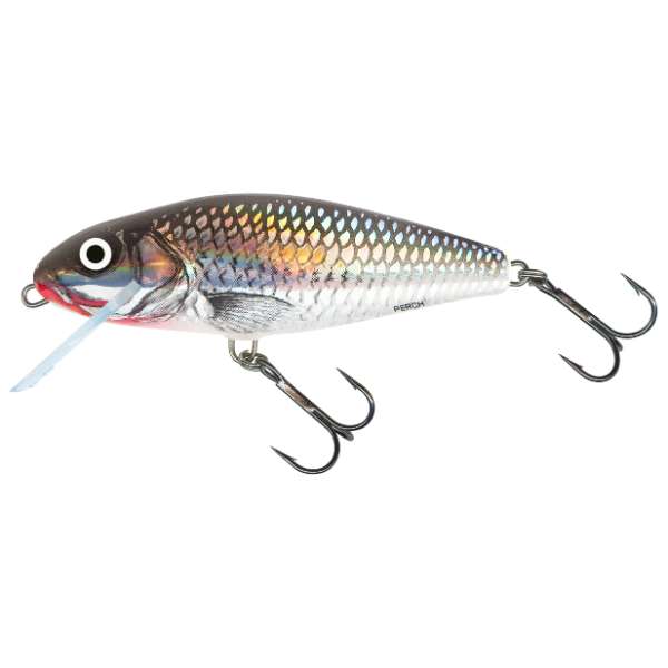 Salmo Perch Floating | 8cm Wobbler Holo Grey Shiner - 8cm