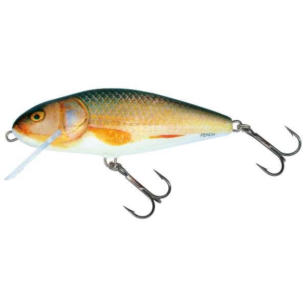 Salmo Perch Floating | 8cm Wobbler Real Roach - 8cm