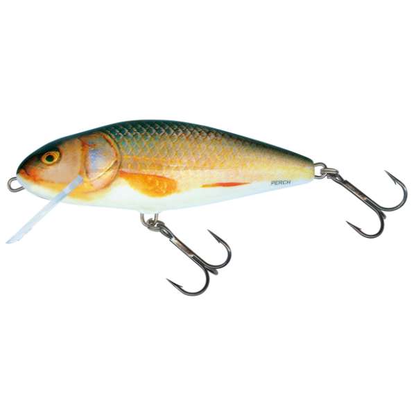 Salmo Perch Floating | 8cm Wobbler Real Roach - 12cm