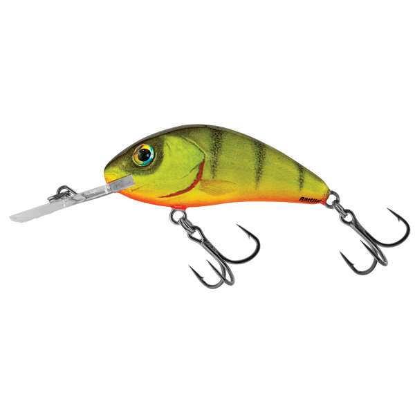 Salmo Rattlin Hornet Floating Wobbler Hot Perch - 4.5cm