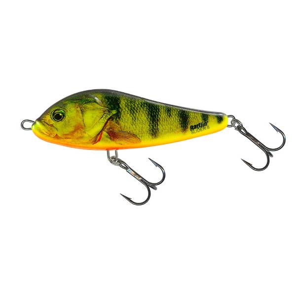 Salmo Rattlin Slider Jerkbait 8cm Supernaturel Hot Perch