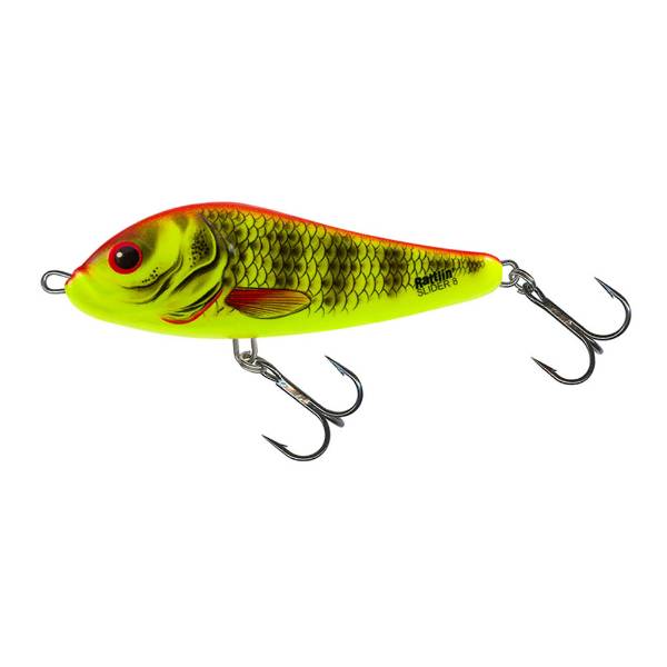 Salmo Rattlin Slider Jerkbait 8cm Green Tiger