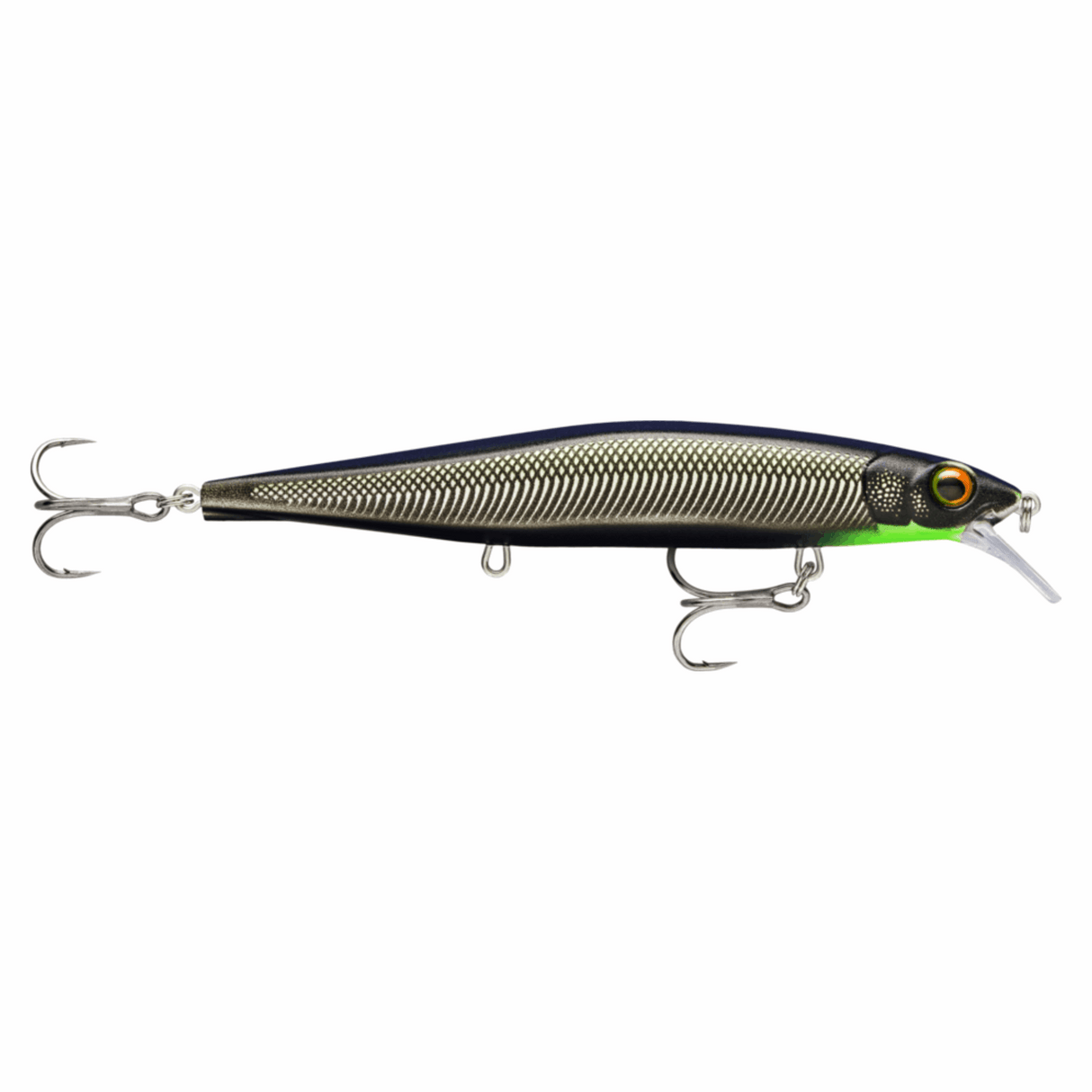 Rapala Precision Xtreme Mavrik 110 Custom Wobbler Matt Black Green UV